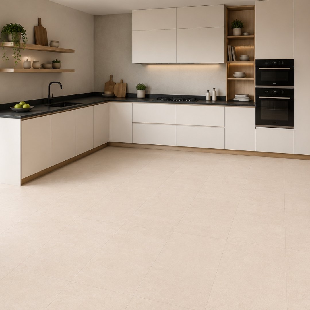 AL Arenisca Beige Plain and texture Kitchen Tiles - My Home Studio